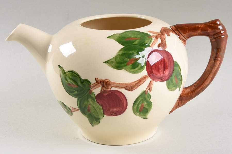 Apple (USA Backstamp) Teapot No Lid by Franciscan-1