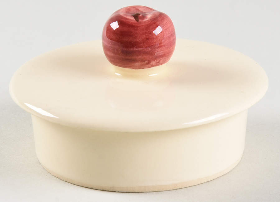 Apple (USA Backstamp) Lid for Teapot by Franciscan-1