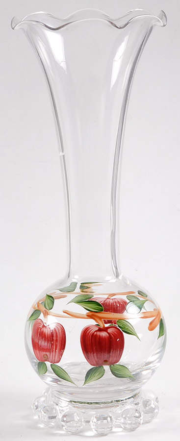 Apple (USA Backstamp) 8" Glassware Vase by Franciscan-1