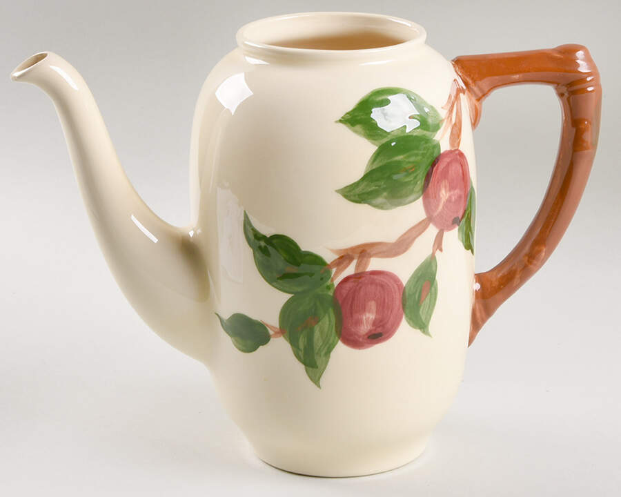 Apple (USA Backstamp) Coffee Pot No Lid by Franciscan-1