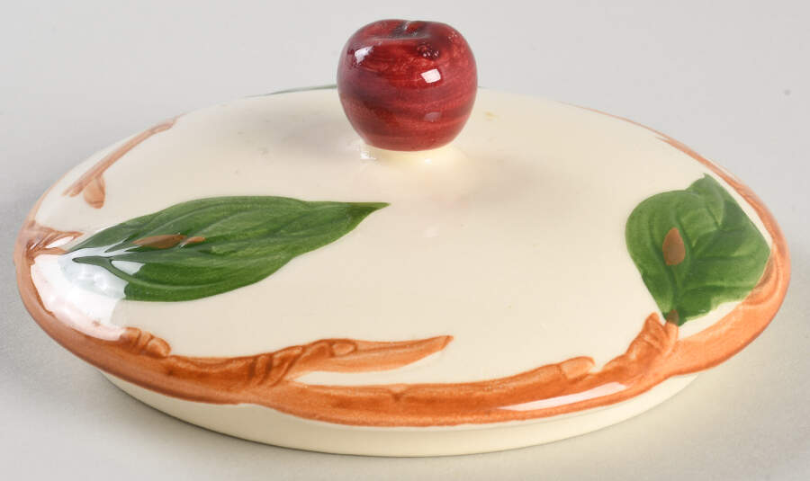 Apple (USA Backstamp) Lid for Cookie Jar by Franciscan-1