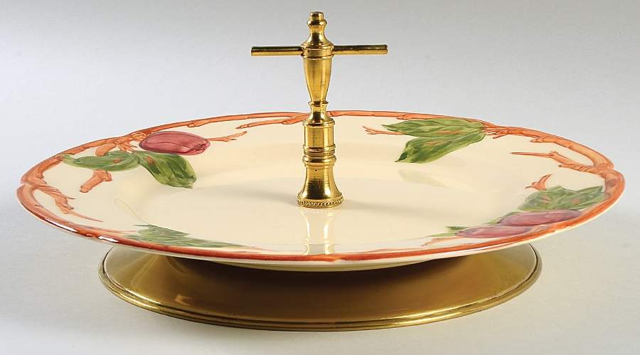 Apple (USA Backstamp) Center Handled Serving Tray by Franciscan-1
