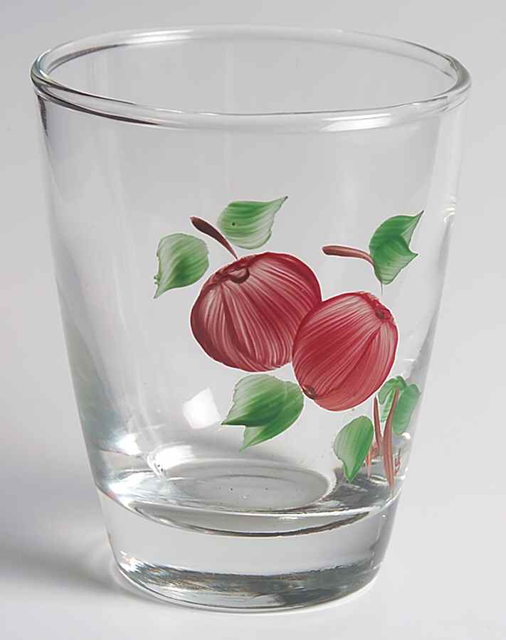 Apple (USA Backstamp) 4" Glassware 3003 Libby Tumbler by Franciscan-1