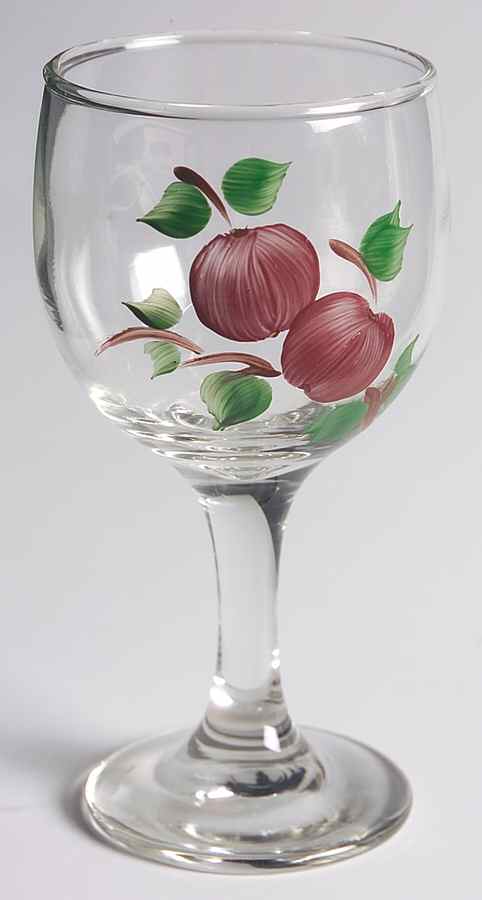 Apple (USA Backstamp) Glassware Libbey Tulip Wine by Franciscan-1