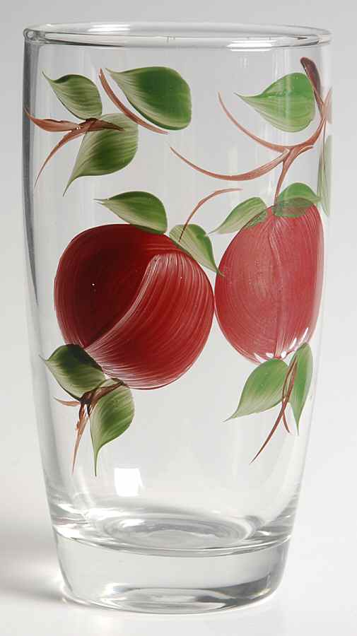 Apple (USA Backstamp) 5" Glassware 3003 Libby Tumbler by Franciscan-1