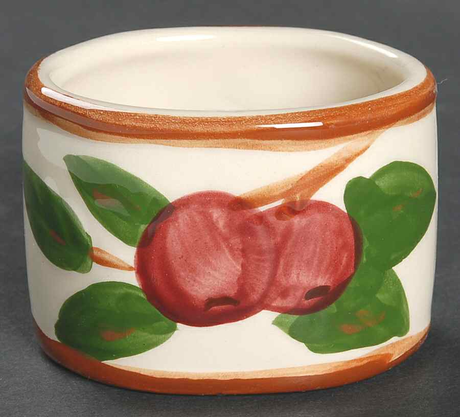 Apple (USA Backstamp) Napkin Ring by Franciscan-1