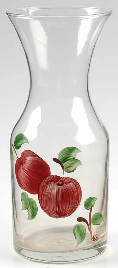 Apple (USA Backstamp) Glassware Carafe by Franciscan-1