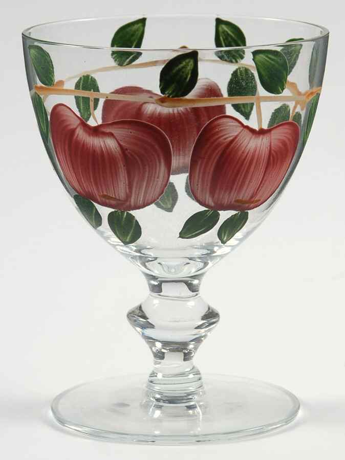 Apple (USA Backstamp) Imperial Glassware Wine by Franciscan-1