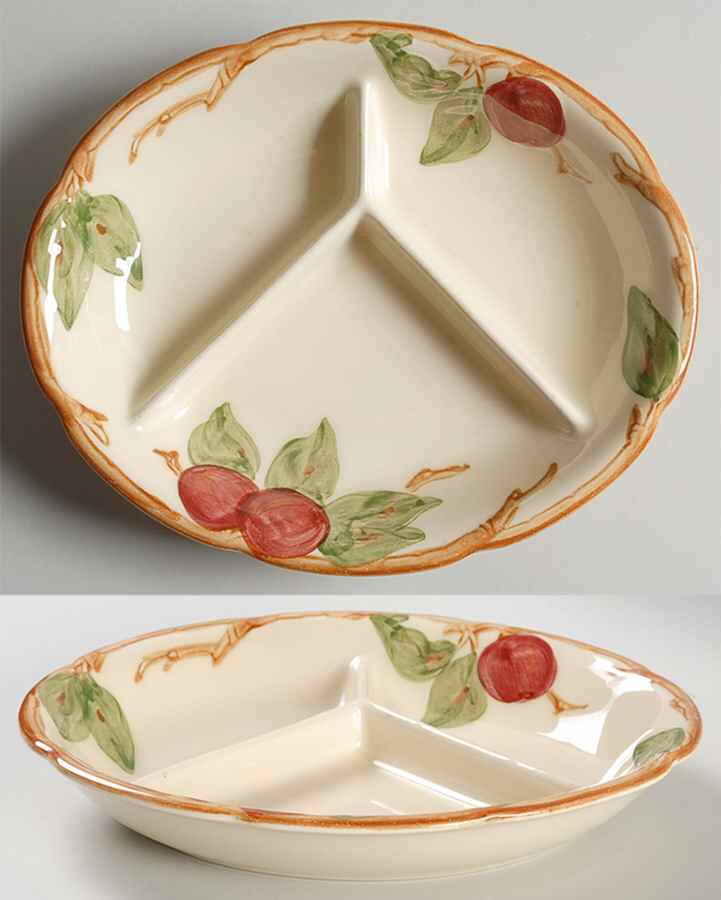 Apple (USA Backstamp) Child's Plate by Franciscan-1