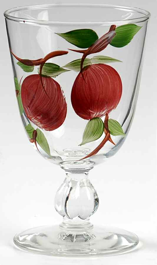 Apple (USA Backstamp) Libbey 3003 Glassware Goblet by Franciscan-1
