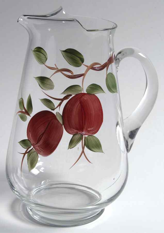 Apple (USA Backstamp) 88 Oz Glassware Pitcher by Franciscan-1