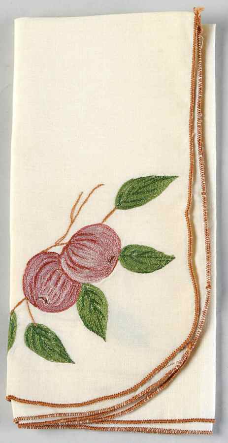 Apple (USA Backstamp) Cloth Napkin by Franciscan-1