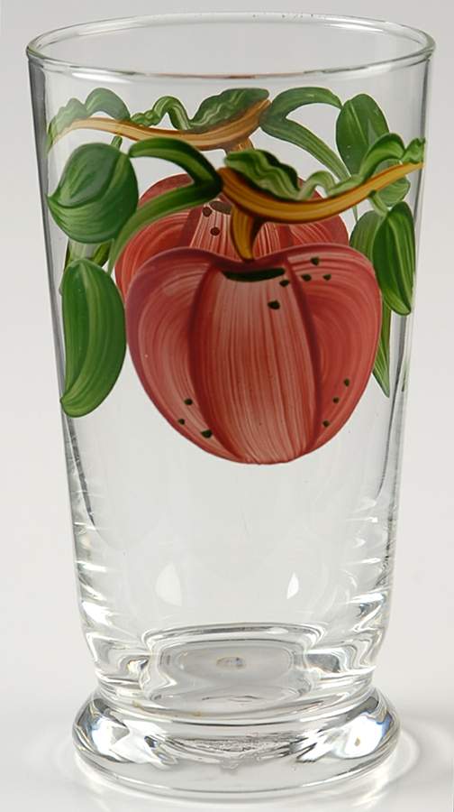 Apple (USA Backstamp) 12 Oz Glassware Libbey Tumbler by Franciscan-1