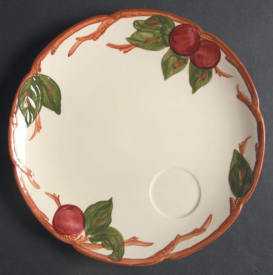Apple (USA Backstamp) Snack Plate by Franciscan-1