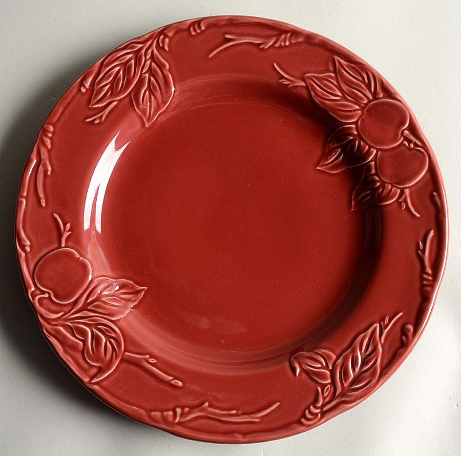 Apple (England Backstamp) Accent Dinner Plate by Franciscan-1