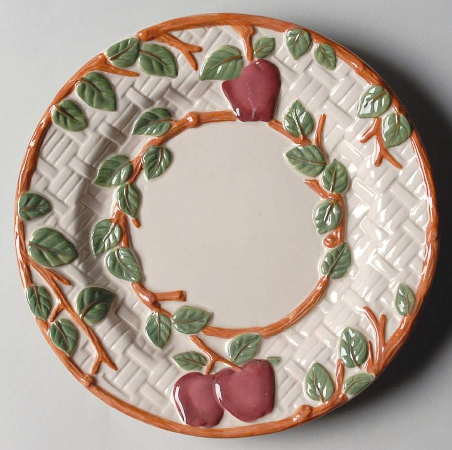 Apple (England Backstamp) Accent Salad Plate by Franciscan-1