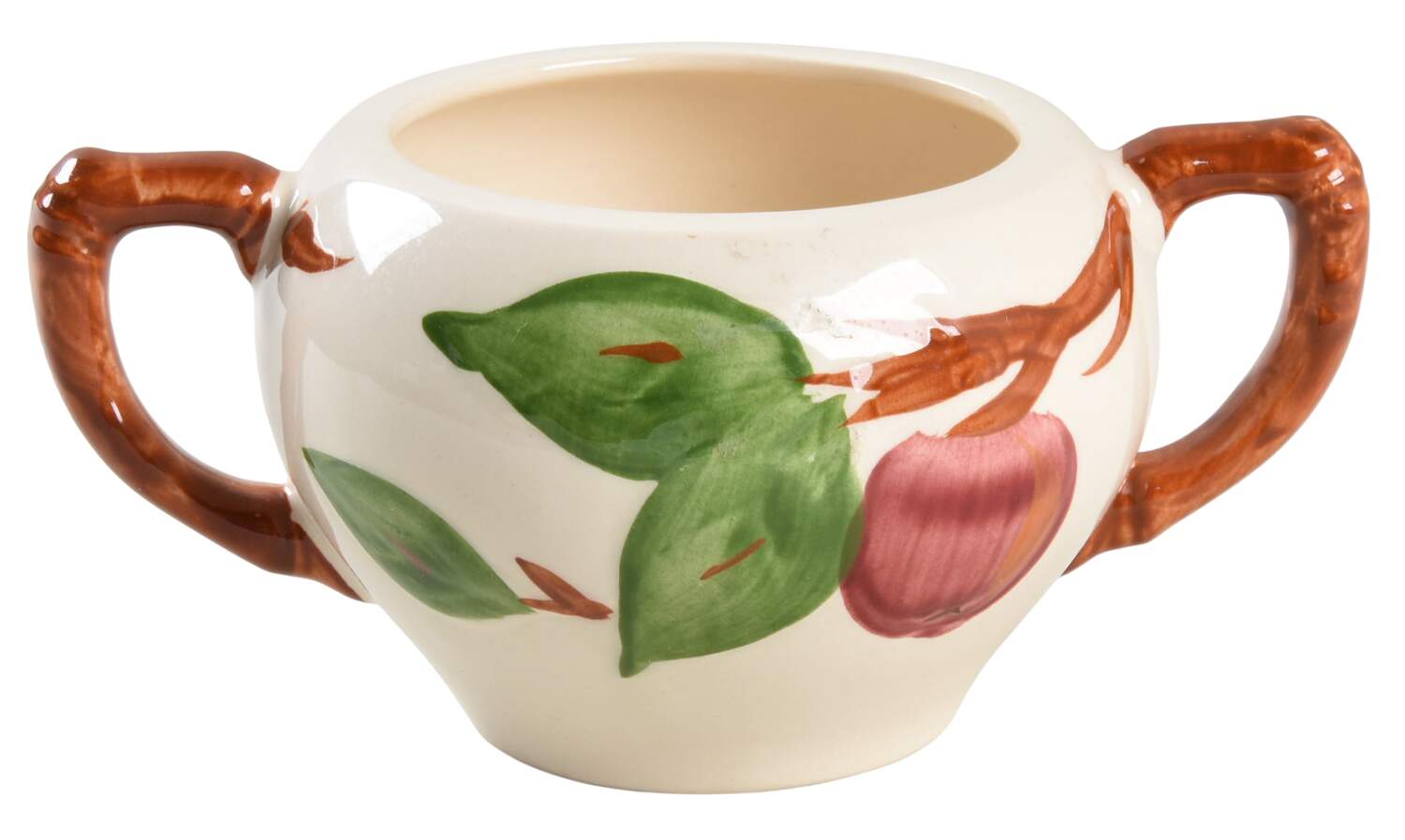 Apple (England Backstamp) Sugar Bowl No Lid by Franciscan-1