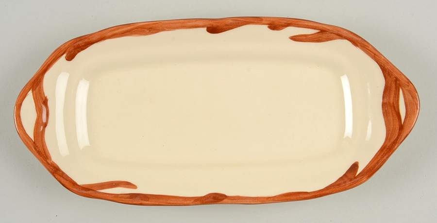 Apple (England Backstamp) 1/4 Lb Butter No Lid by Franciscan-1