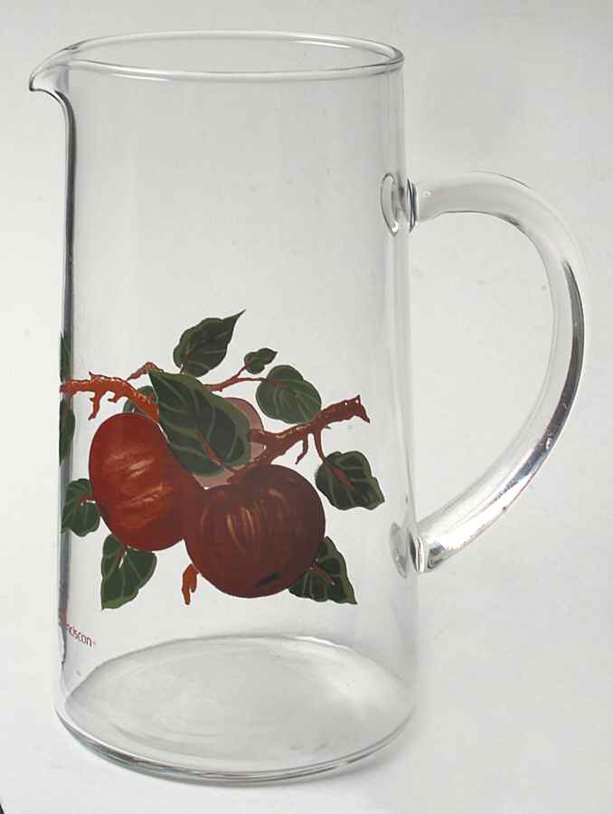 Apple (England Backstamp) 40 Oz Glassware Pitcher by Franciscan-1