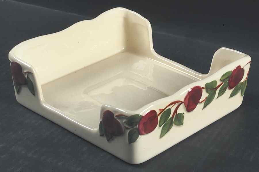 Apple (England Backstamp) Napkin Holder by Franciscan-1