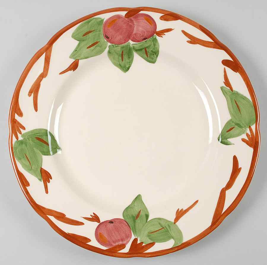 Apple (England Backstamp) 13" Chop Plate (Round Platter) by Franciscan-1