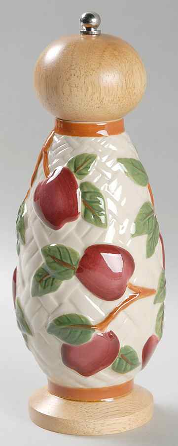 Apple (England Backstamp) Pepper Mill by Franciscan-1