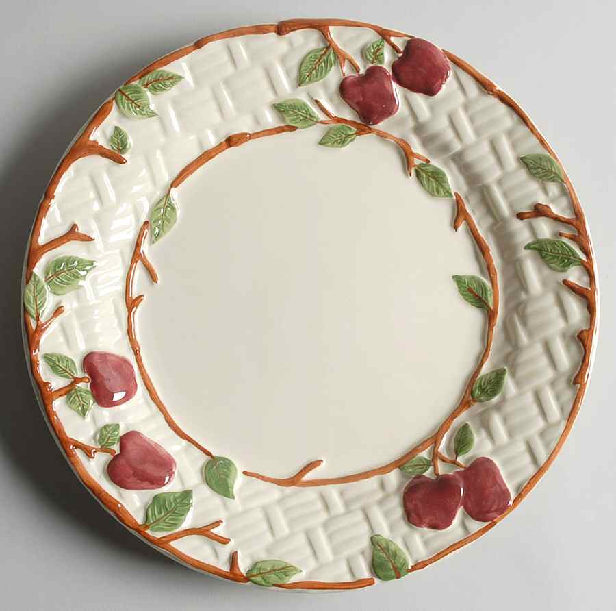 Apple (England Backstamp) Accent Dinner Plate by Franciscan-1