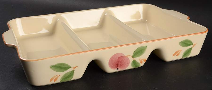 Apple (England Backstamp) 3 Section Tray by Franciscan-1