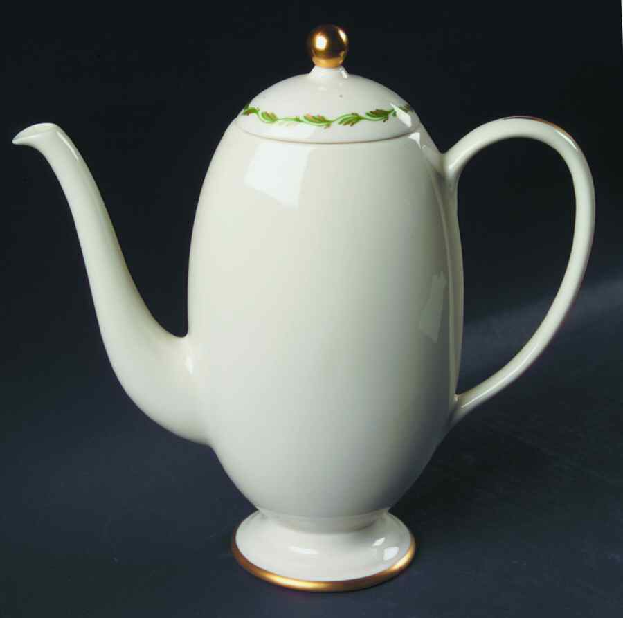 Arcadia Green Coffee Pot & Lid by Franciscan-1