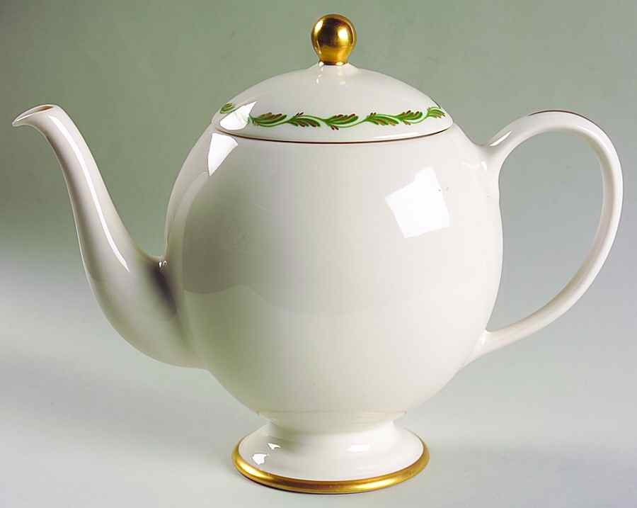 Arcadia Green Teapot & Lid by Franciscan-1