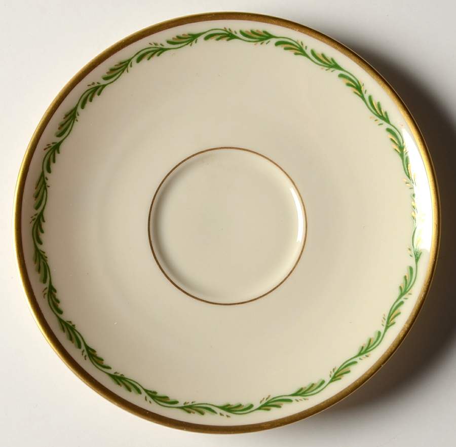 Arcadia Green Saucer for Demitasse Cup by Franciscan-1