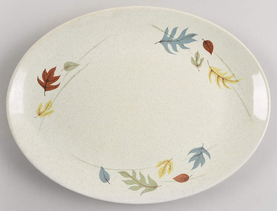 Autumn 13" Oval Serving Platter by Franciscan-1