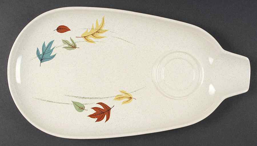 Autumn Snack Plate by Franciscan-1