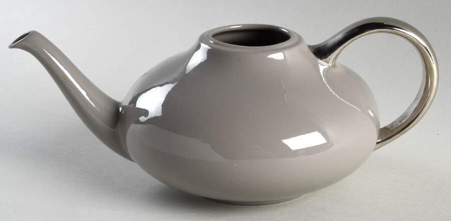 Birchbark (Platinum Trim) Teapot No Lid by Franciscan-1