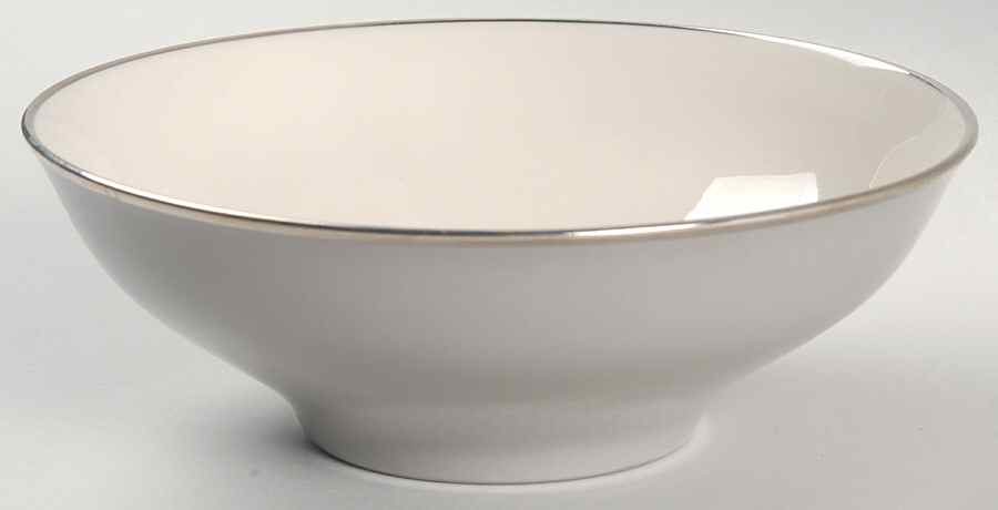 Birchbark (Platinum Trim) Coupe Cereal Bowl by Franciscan-1