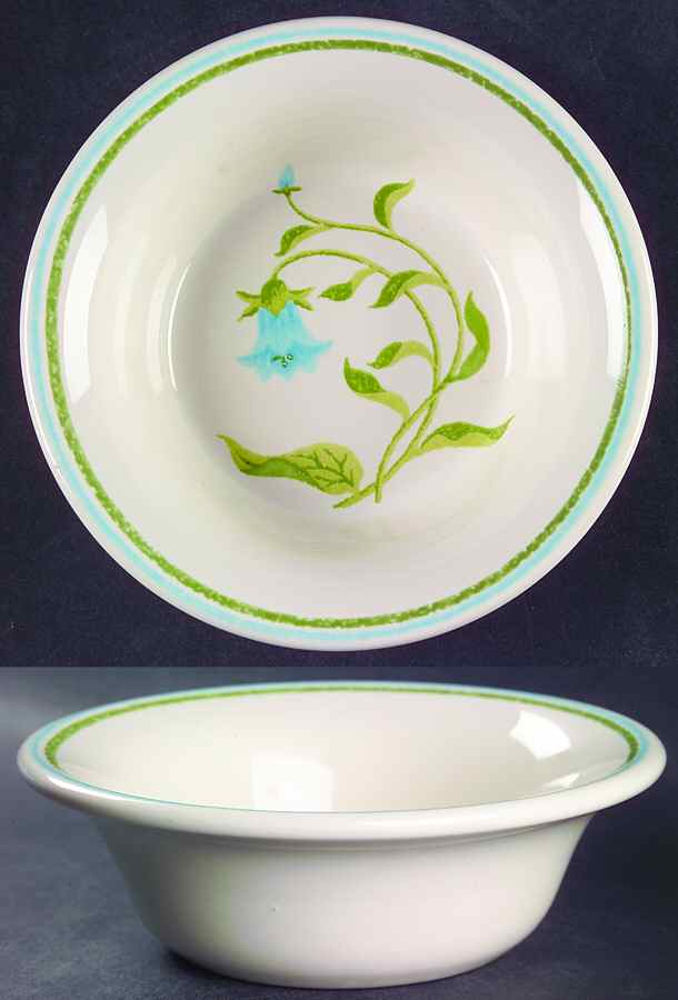 Blue Bell (Greenhouse) Fruit/Dessert (Sauce) Bowl by Franciscan-1