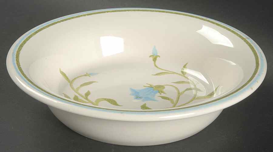 Blue Bell (Greenhouse) Soup/Cereal Bowl by Franciscan-1