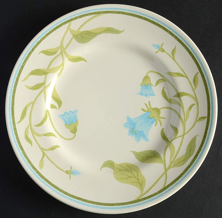 Blue Bell (Greenhouse) Salad Plate by Franciscan-1