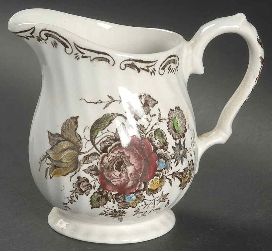 Bouquet (White Background) Creamer by Franciscan-1