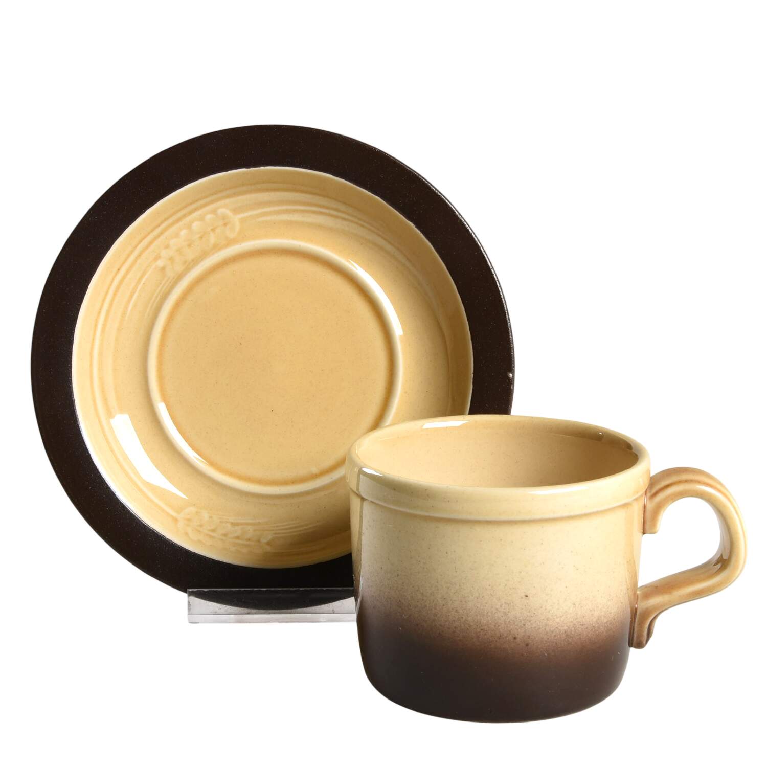 Bounty Flat Cup & Saucer Set by Franciscan-1