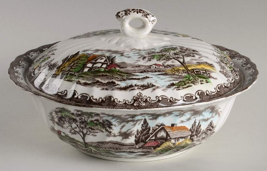 The Brook Round Covered Vegetable by Franciscan-1