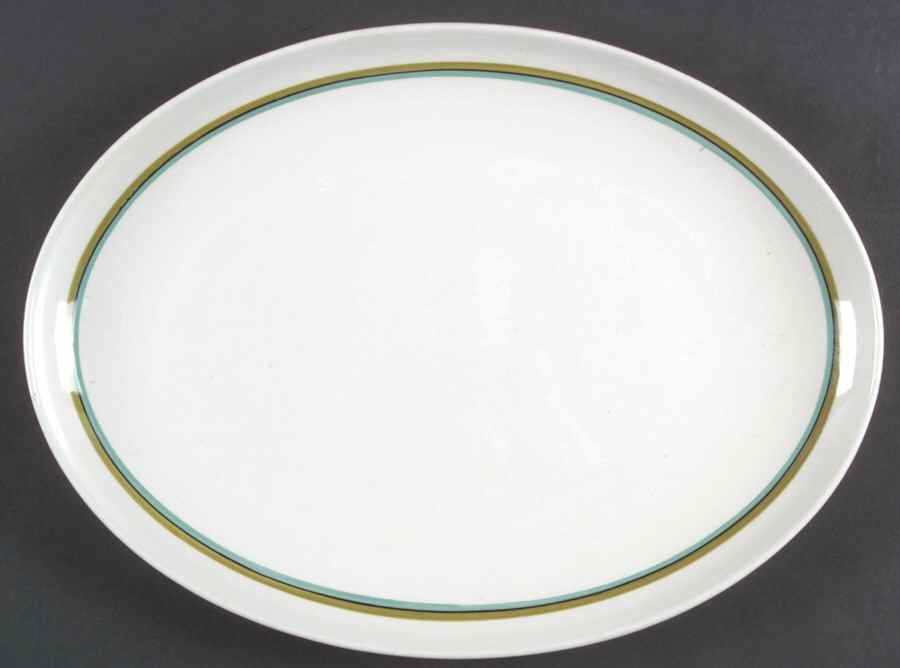 Cantata 13" Oval Serving Platter by Franciscan-1