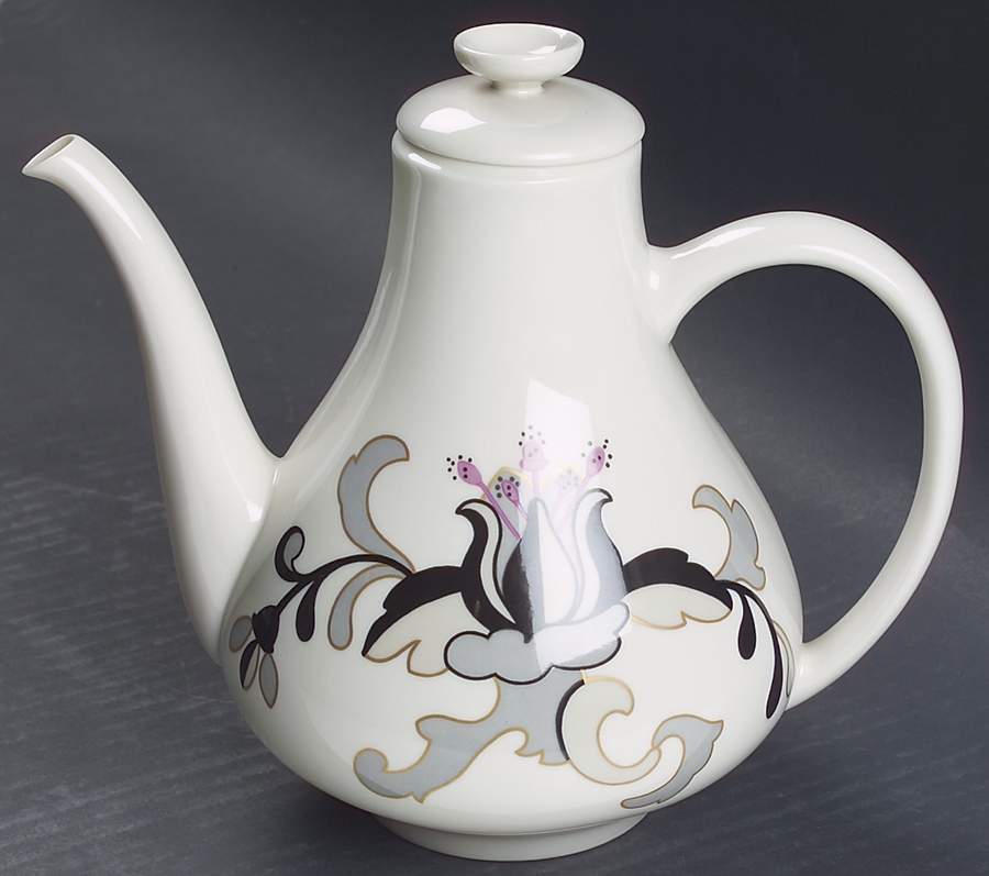 Canton Coffee Pot & Lid by Franciscan-1