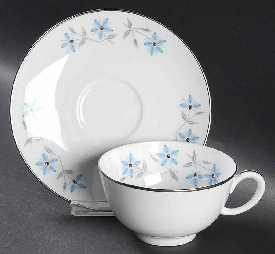 Capri Footed Cup & Saucer Set by Franciscan-1