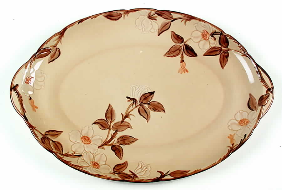 Cafe Royal 19" Oval Serving Platter by Franciscan-1