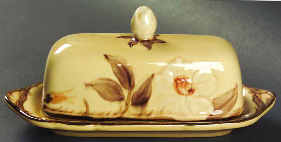 Cafe Royal 1/4 Lb Covered Butter Finial Top by Franciscan-1