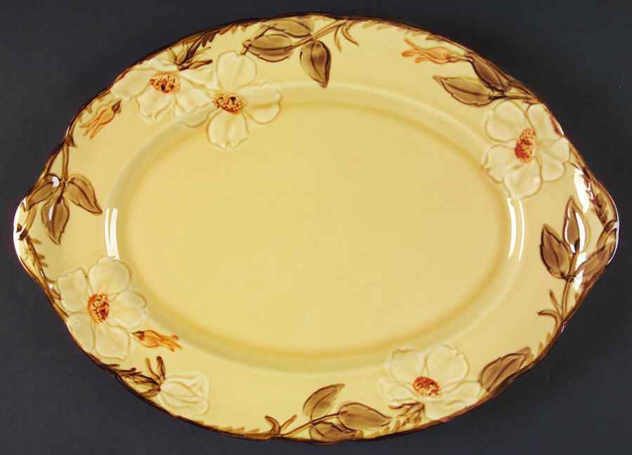 Cafe Royal 14" Oval Serving Platter by Franciscan-1
