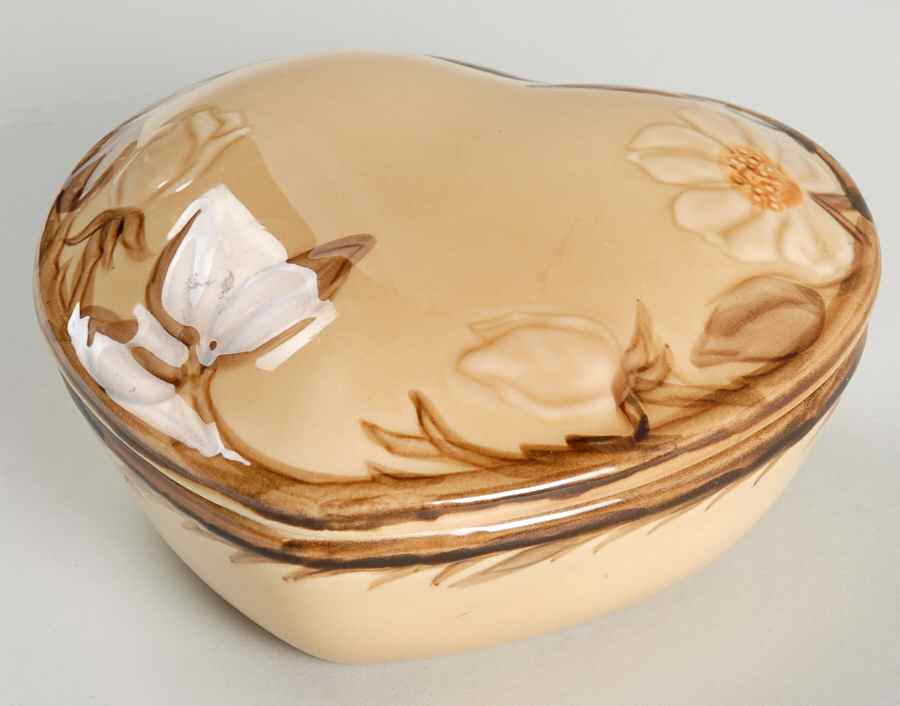 Cafe Royal Heart Shape Box & Lid by Franciscan-1