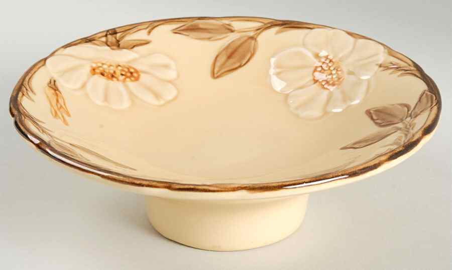 Cafe Royal Round Compote (Height X Width) by Franciscan-1