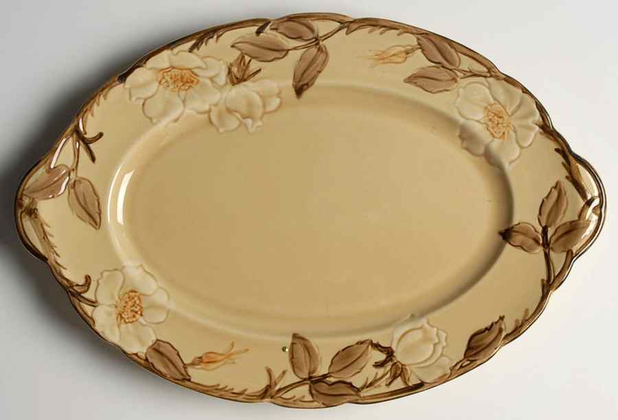Cafe Royal 12" Oval Serving Platter by Franciscan-1